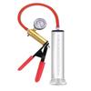Men's Premium Barrel Vacuum Pump with Metal Pressure Gauge Cup Trainer