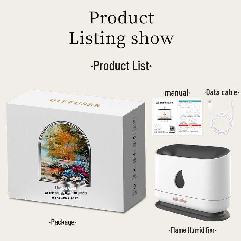 Flame Aroma Diffuser & Humidifier