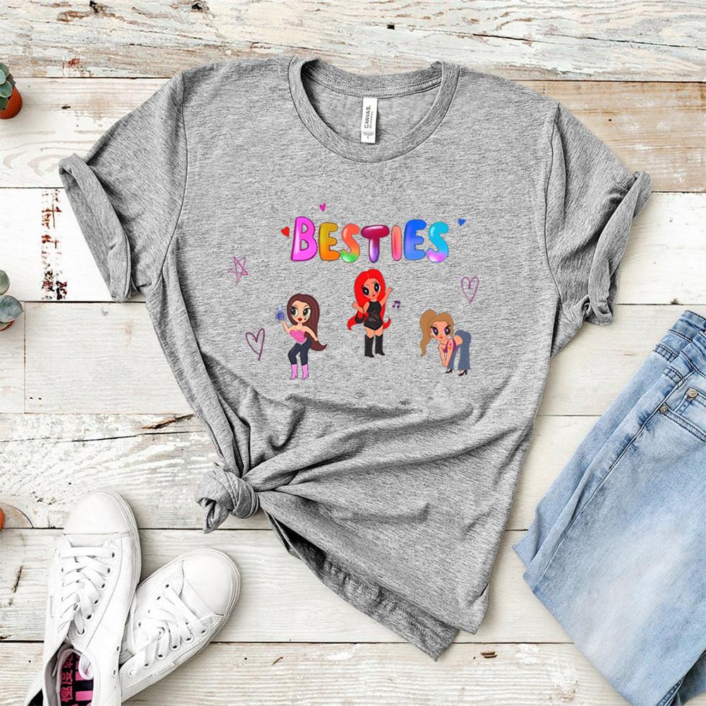 

Karol G Tshirt Karol G Besties Shirt Y2k 90s Retro Graphic Tee Mañana Será Bonito 2023 Concert Shirt Shirts Cute Fans Tops Gift S