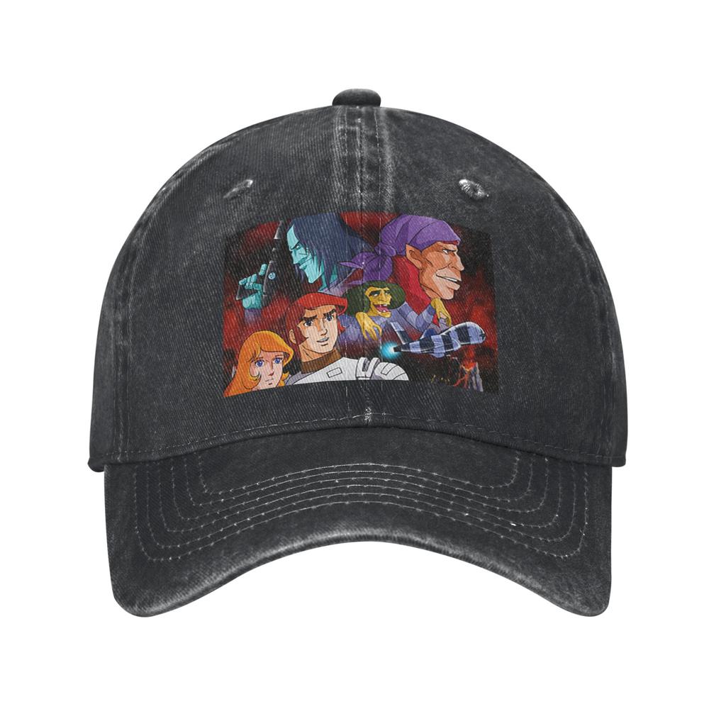 Comet Crew Zubehör Captain Future Baseballkappen Snapback Gewaschene Jeanshüte Hip Hop Baseball Cowboyhut für Unisex Damen