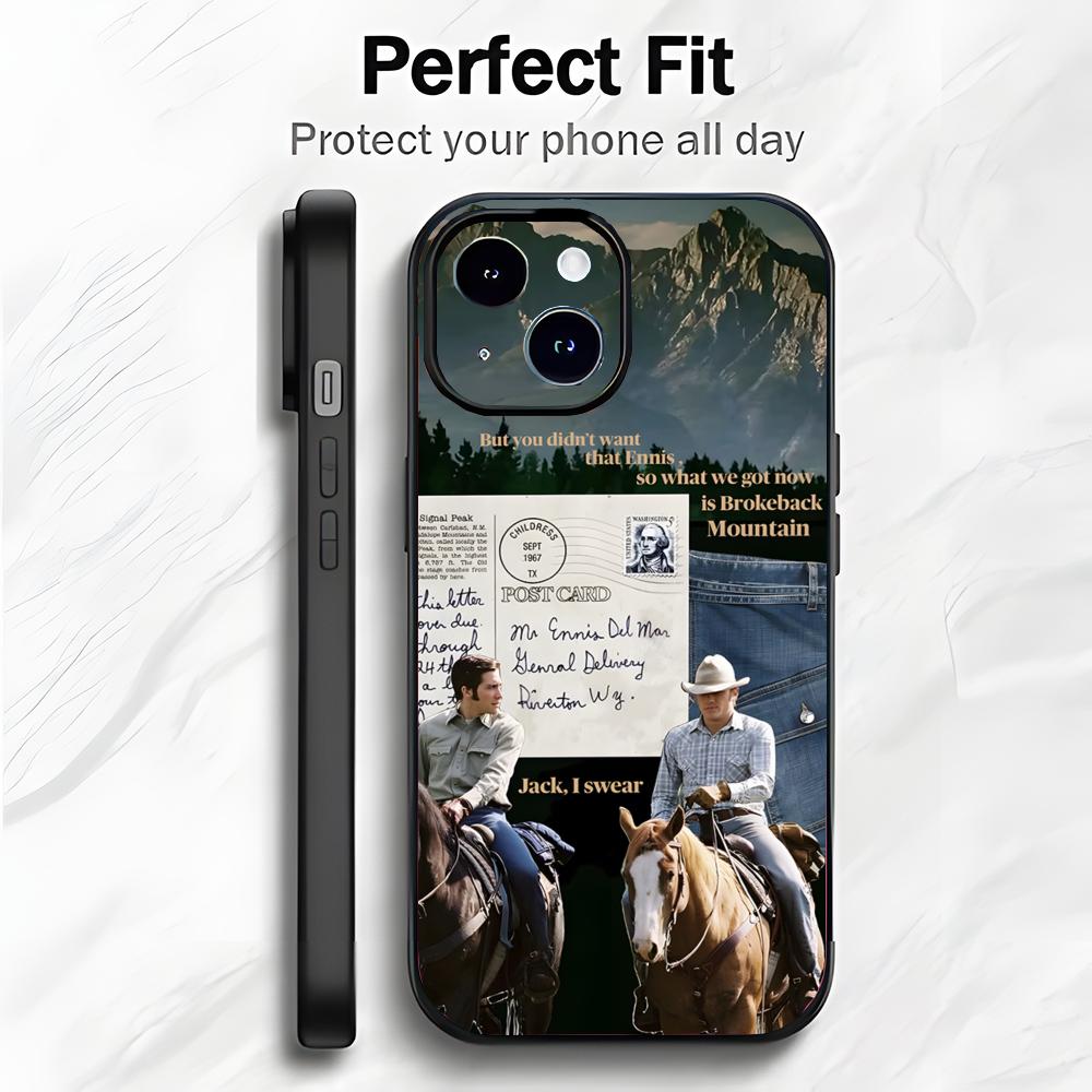 Emo American Movie B-Brokeback Mountain Phone Case Phone Case Soft Packaging Lightweight For iPhone17 16 15 14 13ProMax