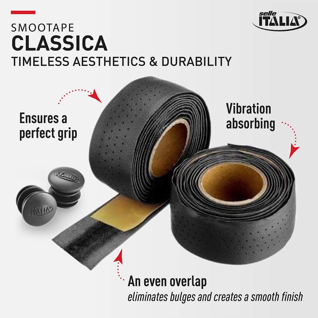 SELLE ITALIA SMOOTAPE Classica BLK Black 35x1800mm