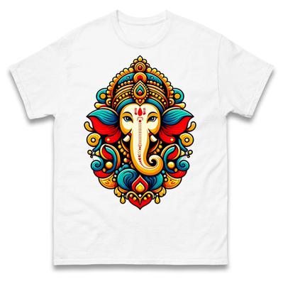 T-shirt Dio Indù Lord Ganesh, T-shirt Religiosa