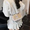 Summer High-end Messenger Bag Women's Fashion New Niche Shoulder Bag Commuter Small Square Bag