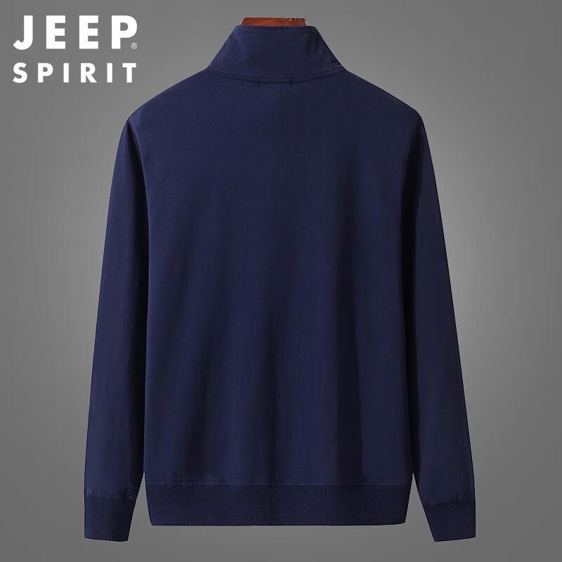 JEEP SPIRIT Men's Stand Collar Casual Jacket