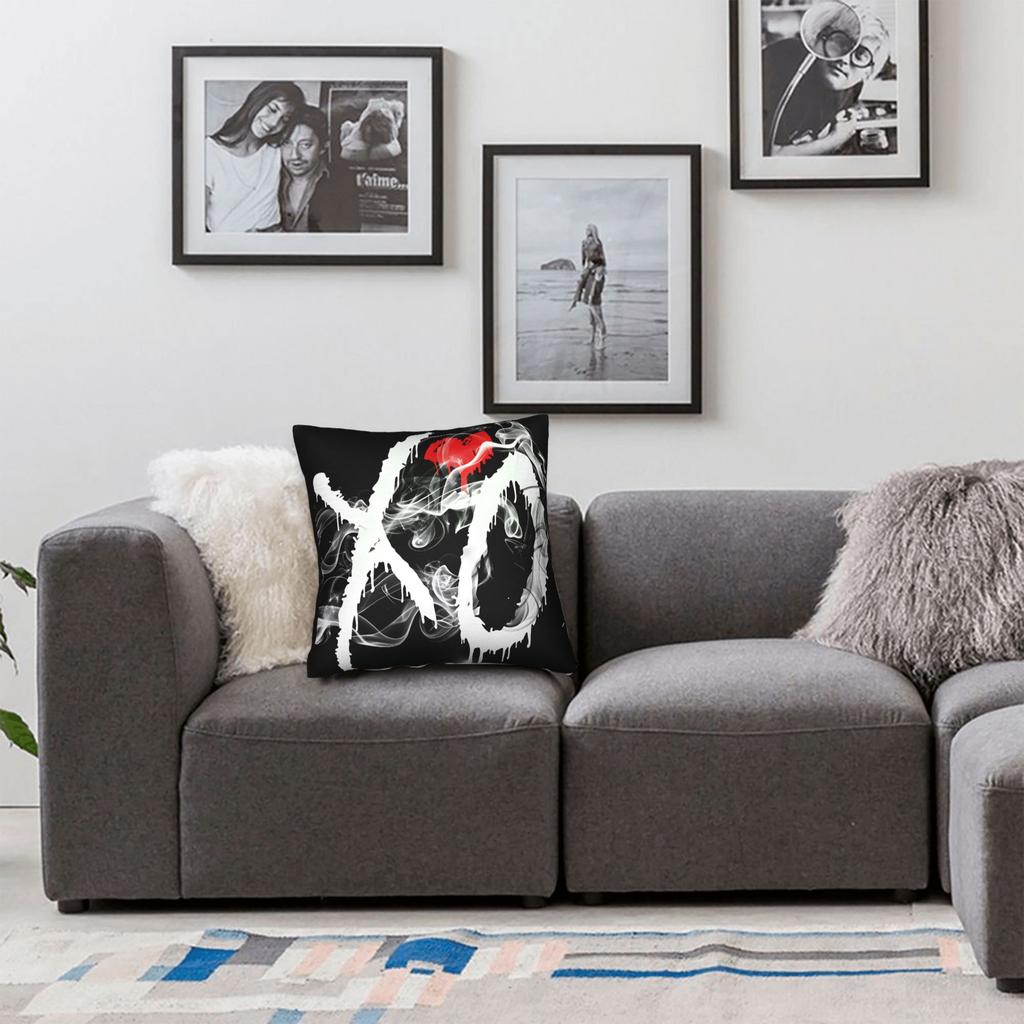 The Weeknd XO Pillow Case  Soft Pillow Cover Vintage Pillowcases For Sofa Couch Bed Living Room