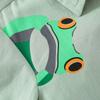 Boys' FROG Short-Sleeved Shirt Summer Children's Short Sleeve Shirt K-style Casual Children Lapel Half Sleeve Tops