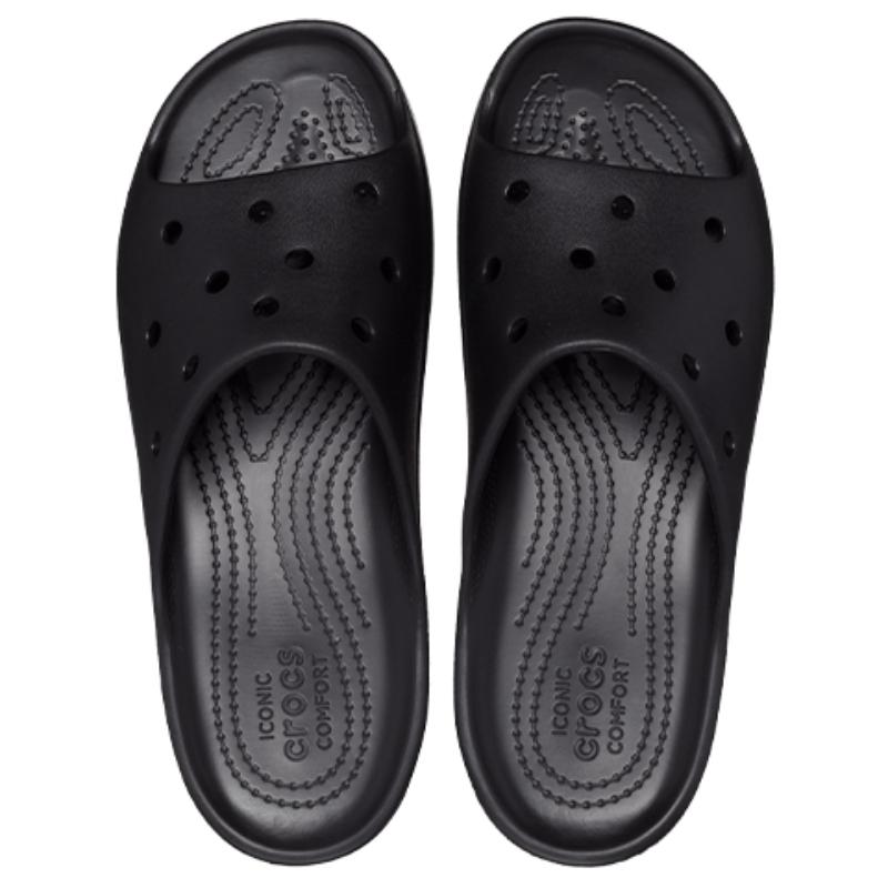 Crocs Platform Slide Crocs 'Black' Women's