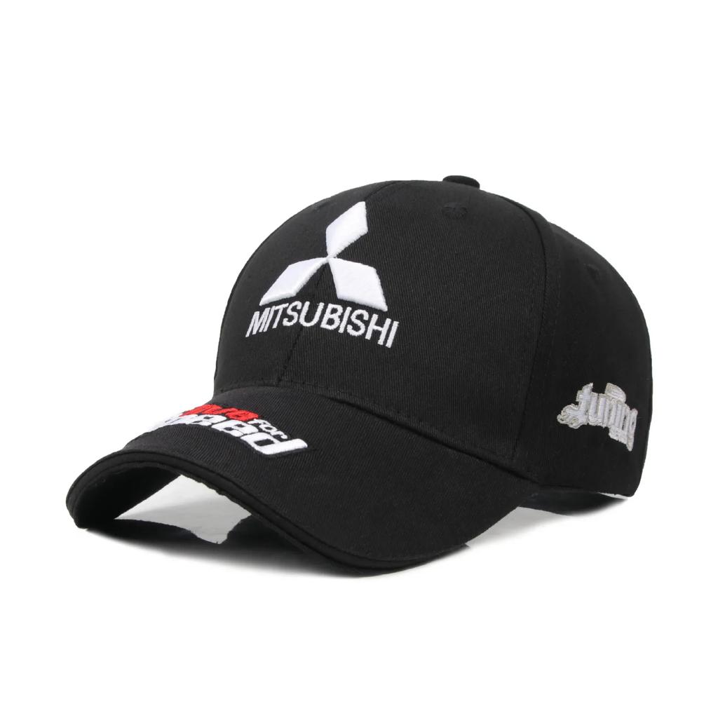 cxwklz1 For Mitsubishi Lancer ASX Outlander L200 Pajero Eclipse Adjustable Baseball Caps Men Women Embroidery Hat Outdoor Sport Wearing