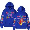 Female Singer Karol G Hoodies Manana Sera Bonito Printing Sweatshirt Unisex Autumn Winter Fleece Tops Male Sudaderas