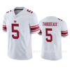 New York Giants NFL Football Jersey Daniel Jones 8 5 26 Embroidered Adult Mens Sportswear Game Day Training