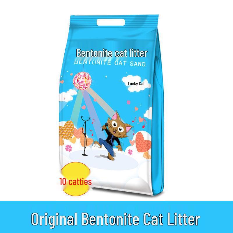 Lemon Deodorizing Bentonite Cat Litter - 1 Kg