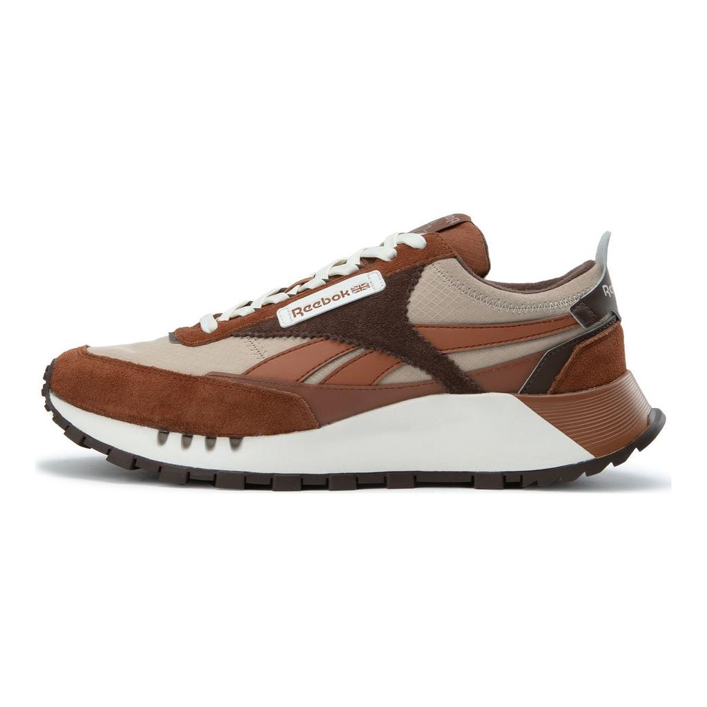 Reebok Cl Legacy W+ Comfortable Casual Thick Sole Low Top Running Shoes Unisex Sneaker Light-Brown 24FRC903U3GY4