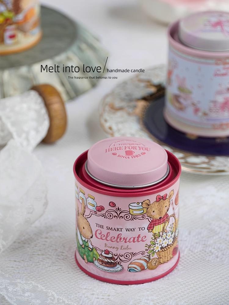 Mori Style Scented Soy Candles Gift Box - Long-Lasting Fragrance for Girls' Birthdays and High-End Bedroom Decor