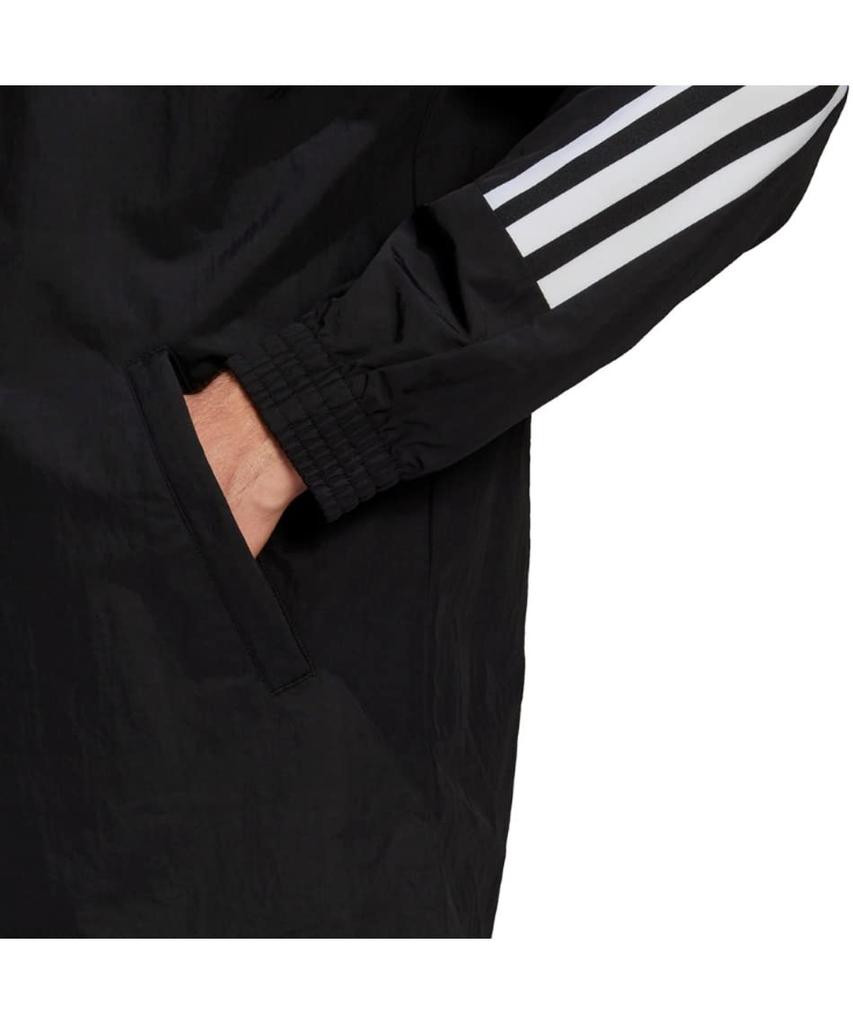 Adidas Tape Size Small 3-Stripes Jacket, Men's, Black/White (GM5752), (Japan Size)