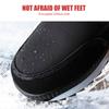 WOTTE Men Boots NEW Winter Shoes Men Warm Snow Boots Mid-calf Men Winter Shoes Thick Plush 30% Wool Outdoor Winter Boots