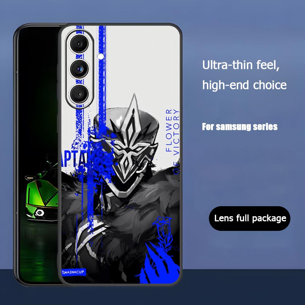 

Capitano Genshin Impact Cool Phone Case For Samsung Galaxy S25 S24 S23 S22 S21 S20 Plus Ultra Note20 Soft Black Galaxy S22+ 5G