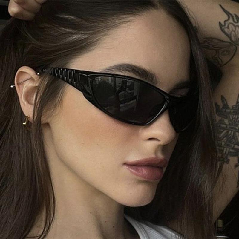 Steampunk Irregular Sunglasses Women For Men Luxury Brand Designer Vintage Sun Glasses Popular Punk Colorful Plating Shades