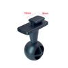 Universal 16mm Dashcam/Bicycle Mount with Suction Cup and Ball Head Adapter