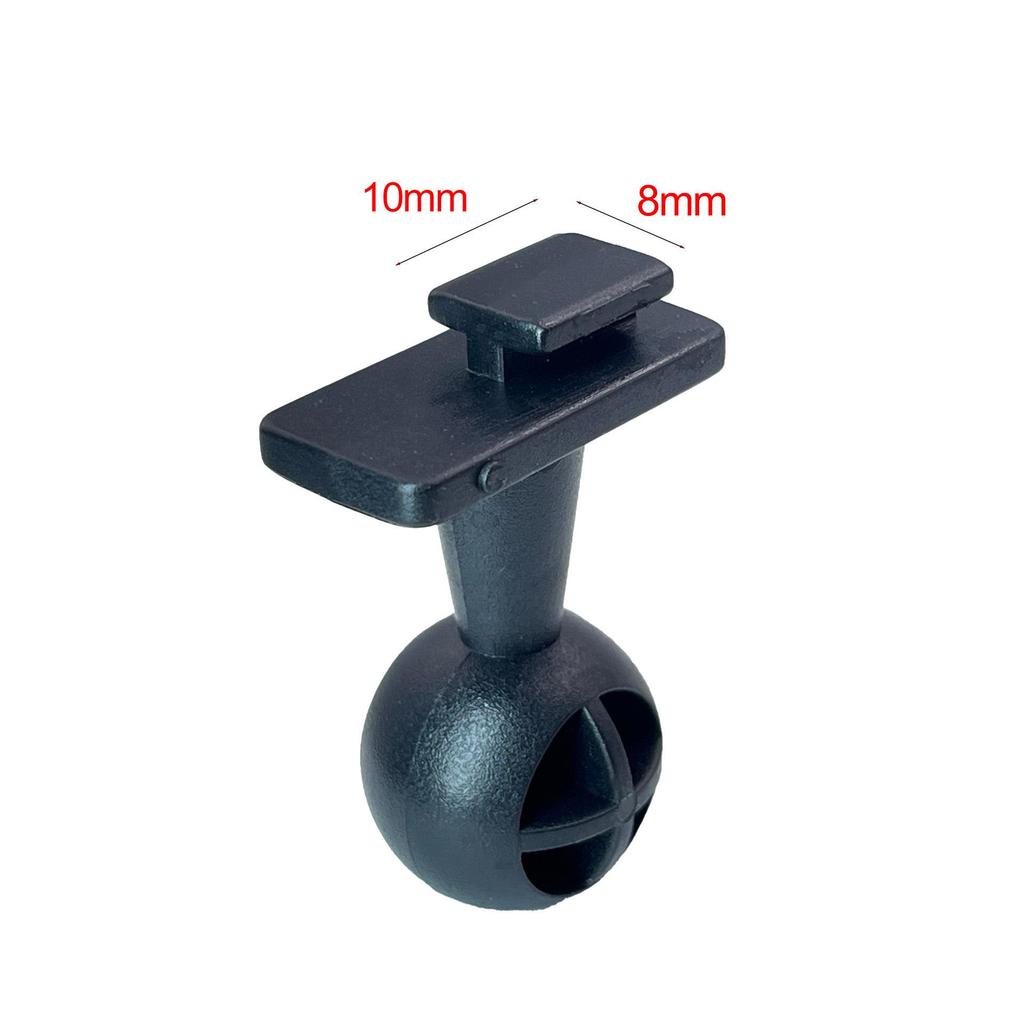 Universal 16mm Dashcam/Bicycle Mount with Suction Cup and Ball Head Adapter