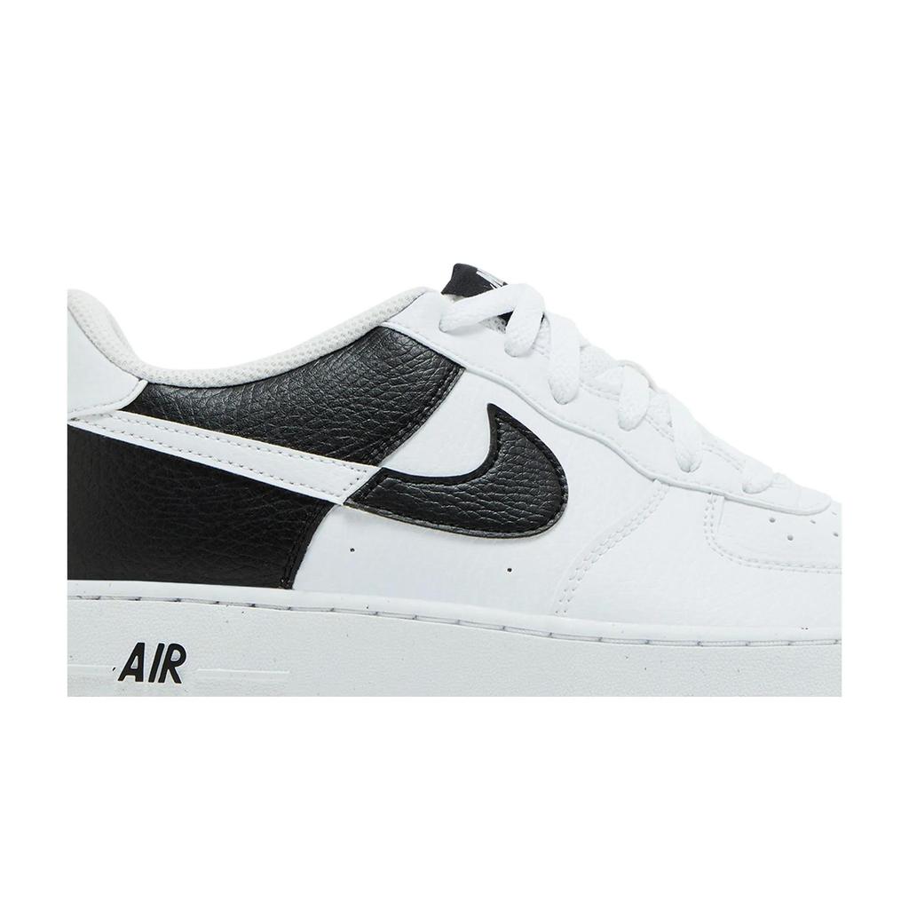 Nike Air Force 1 Next Nature Grade School 'Split - White Black' (Unisex) White / Black Kids' Skateboarding Shoes HF9096 100