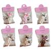 Fashionable Rabbits Shaped Keyring Cartoont Bunnys Toy Bag Pendant Keychain Ornament Unique Accessory for Animal Lovers