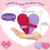 Cute Crochet Emotional Support Heart Hug Doll Desktop Ornament Funny Handwoven Kintted Heartshape Love Doll Home Room Decoration