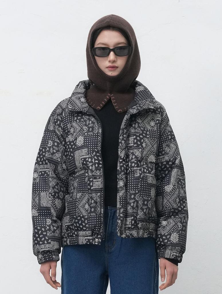 Generalidea Airmix Paisley Puffer [Black] / Sbe4U07016