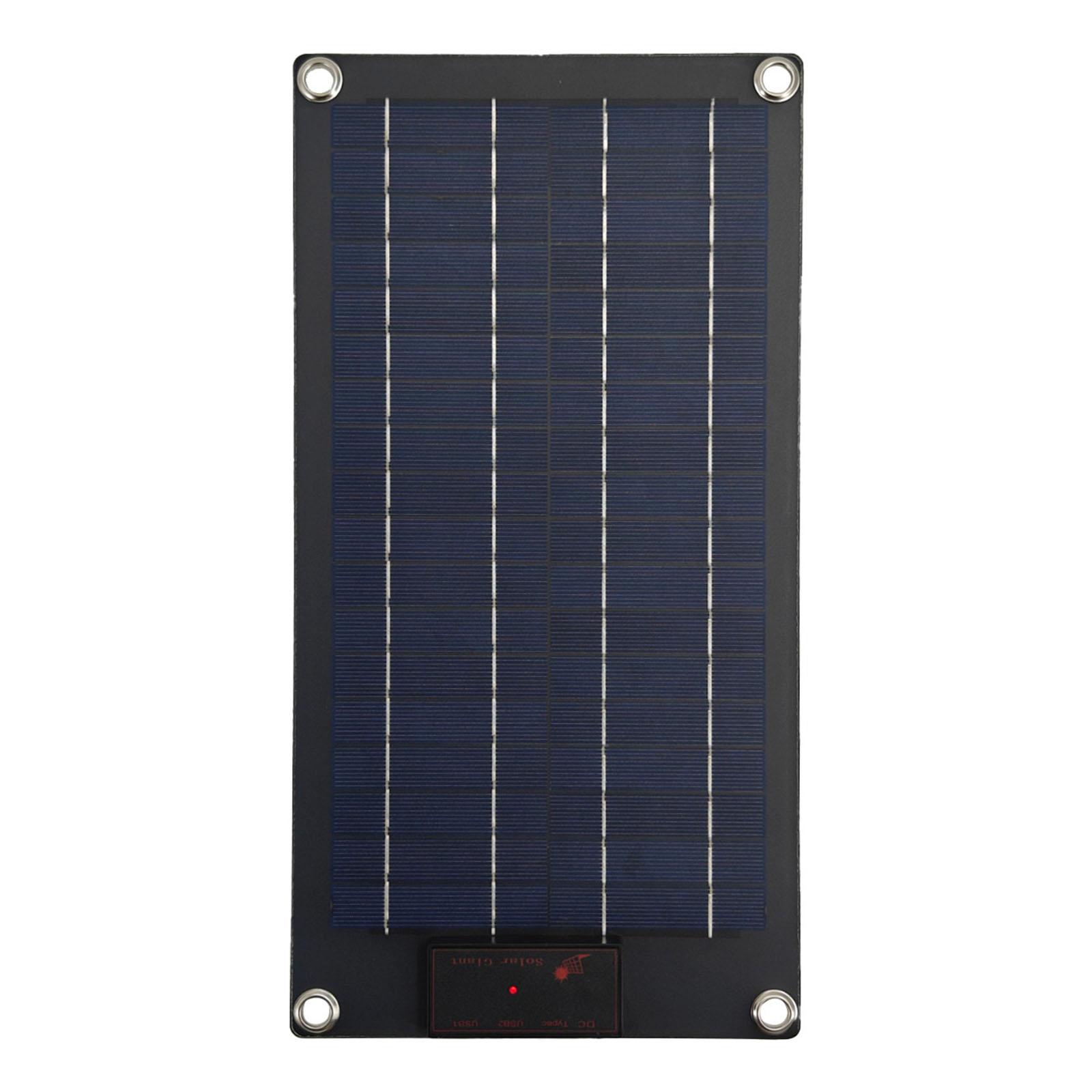 

High Efficiency 10W Solar Power Charger with USB Output Solar Charging Pad Solar Charger for Phones Tablets and More