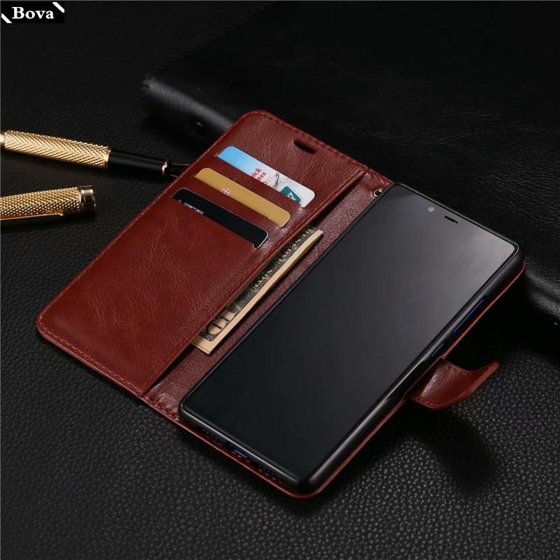 Hülle Xiaomi Mi 8 Pro PU-Leder Flip Case Kartenhalter Abdeckung Hülle für Xiaomi Mi 8 Lite Mi8 Explore Brieftasche Hülle Business Vintage