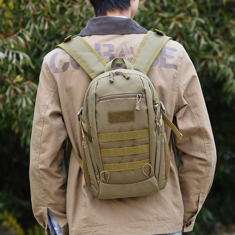 Men's Large Capacity Camouflage Tactical Backpack for Hiking, Cycling, and Mountaineering