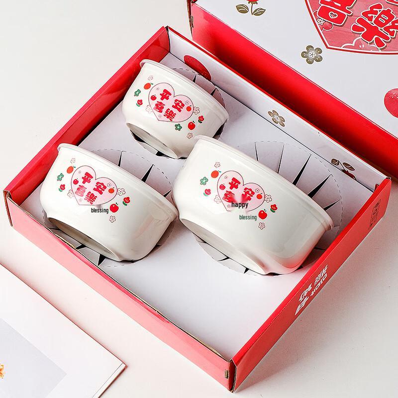 Süßes Elegantes Keramik-Lebensmittelaufbewahrungsschüssel-Set