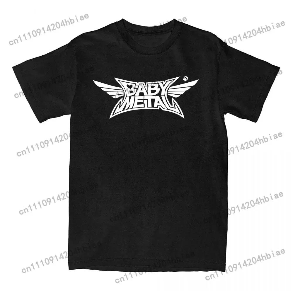 Japanese Band Babymetal Tshirt Short Sleeve Cotton Summer Tshirts For Wounisex Casual Unisex Hip Hop Streetwear Graphic Clothing
