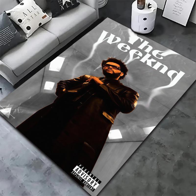 Weeknd Carpet Rug for Living Room Bedroom Home Sofa Decoration,Kids play Nonslip Floor Mat