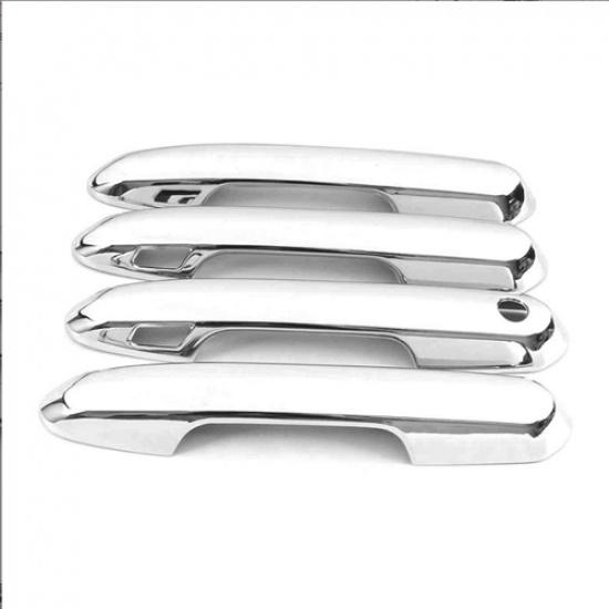 Chrome Front Door Handles Cover Trim 4pcs For Toyota RAV4 -2025