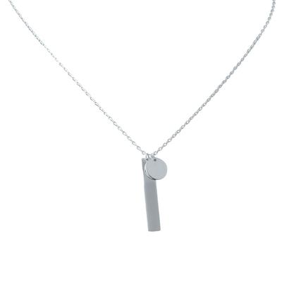 Silver Necklace Without Stones (2023036)