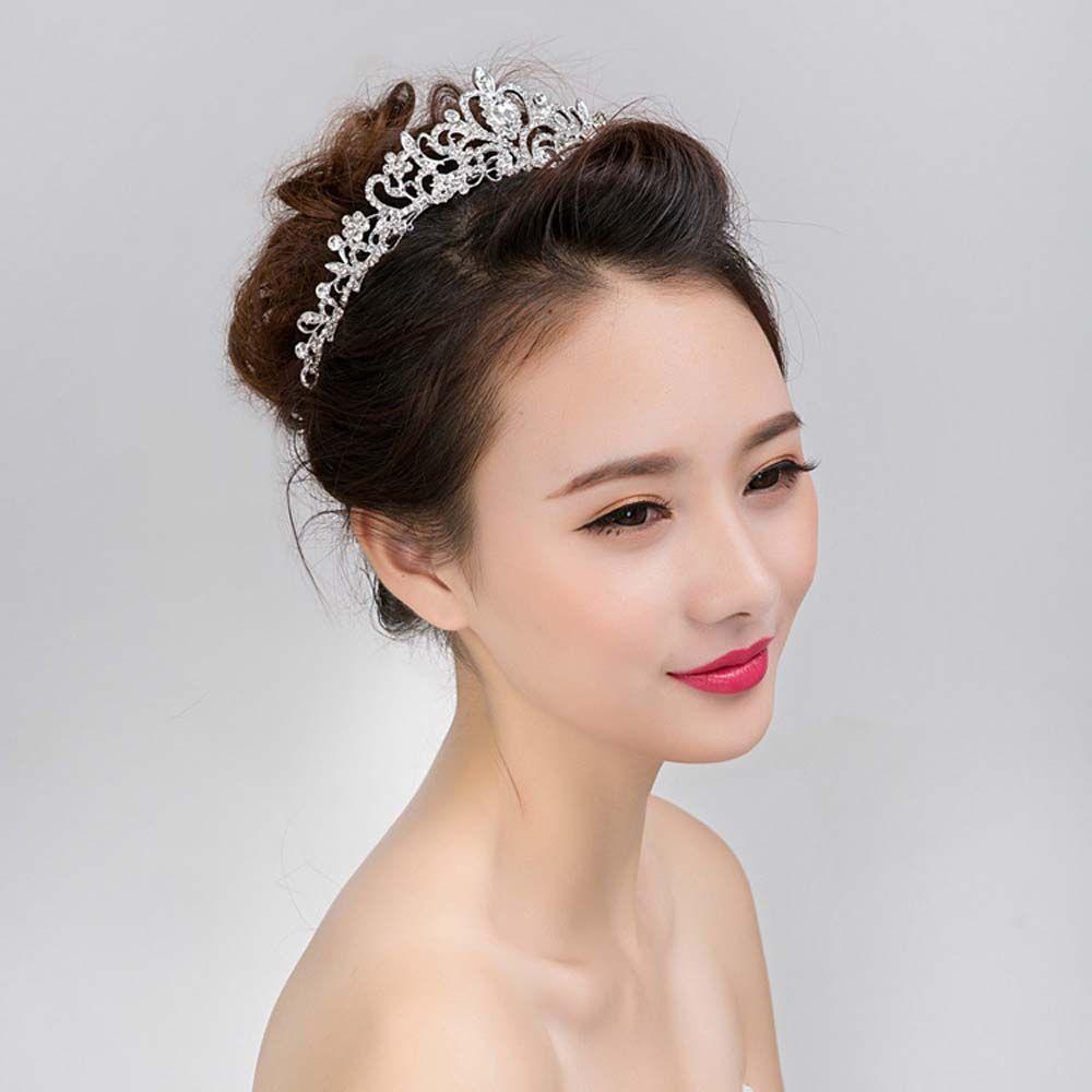 Headband  Crown Korean Style Bridal Headwear Women Tiara Bridal Crown Wedding Jewelry