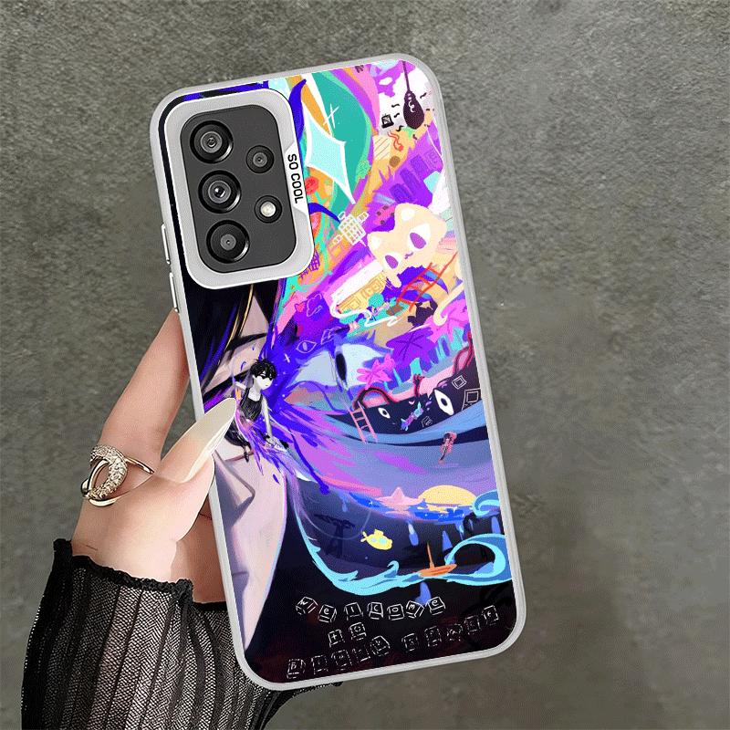 

O-Omori Cartoon Game Soft Phone Case for Samsung A17 A16 A15 A14 A13 A57 A56 A55 A54 A53 A37 A36 A35 A34 A33 A26 A25 A24 A23 A52 Samsung A73