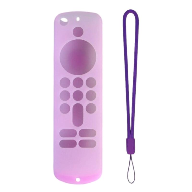 Shockproof AntiSlip Silicone Cover Case For Fire Tvs Stick 4K Remote Control Protective Sleeve With MultiColor Option