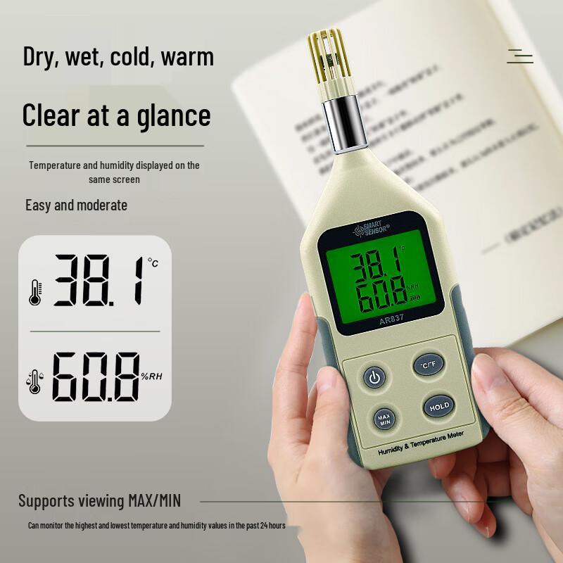SMART SENSOR AR837 Digital Thermometer Hygrometer