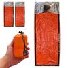 Portable Outdoor Survival Sleeping Bag and First Aid Blanket for Camping and Hiking