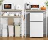 YDH Trash Can Top Rack Width 80 X Depth 40 X Height 100 Cm Kitchen Rack 5 Tier Movable Shelf Trash Shelf Range Rack Rice Cooker Trash Can Top Storage