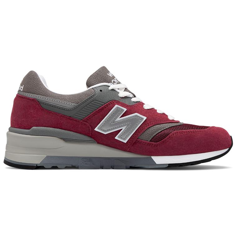 New New Balance 997 MiUSA Burgundy Grey M997BR