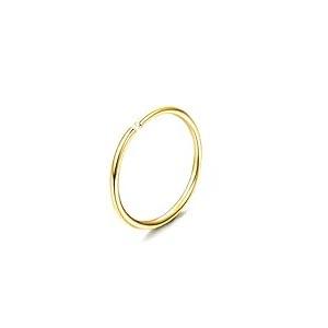 Bobisty Nose Ring Stainless Steel Nose Piercing Stud Septum Rings Lip Rings for Women Men