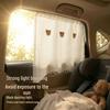 Universal Car Sun Shade Cartoon Design - UV Protection with Suction Cup