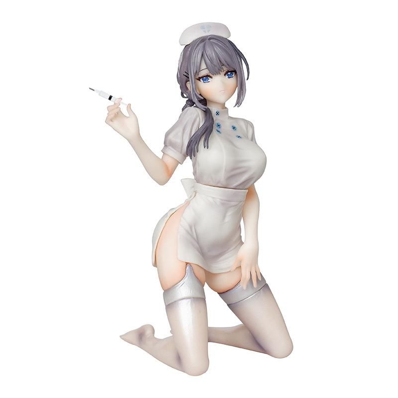 

Nurse Ver Kneeling Pose Anime Pvc Figure Collection Statue Desktop Decoration Gifts