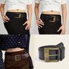 Wide Pu Leather Belt For Women Retro Chic Fashion Accessory For Casual Wear