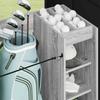 Golf Cabinet with Wheels Universal Gray Sonoma 120 x 45 x 98 cm