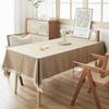 Wabi-sabi Zen Teezeremonie Rechteckige Quaste Tischdecke