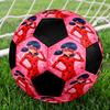 Miraculous Theme Size 5 Soccer Ball, Suitable for Both Indoor and Outdoor Matches, a Gift Suitable for Everyone.